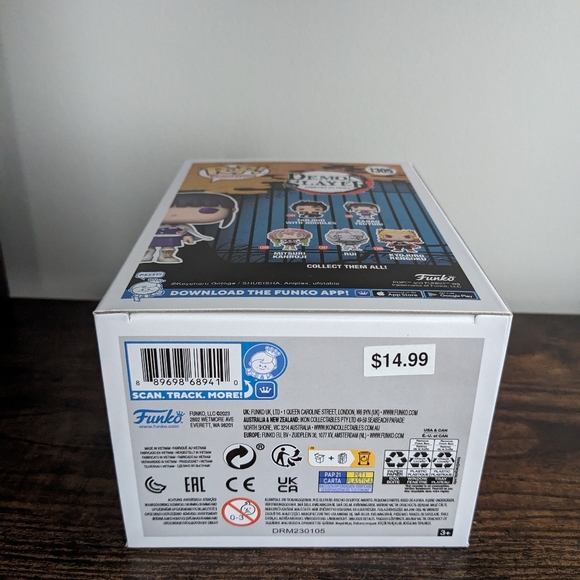 NEW Demon Slayer Kanao Tsuyuri Glow GITD  Funko Pop Barnes and Noble exclusive - Picture 6 of 10